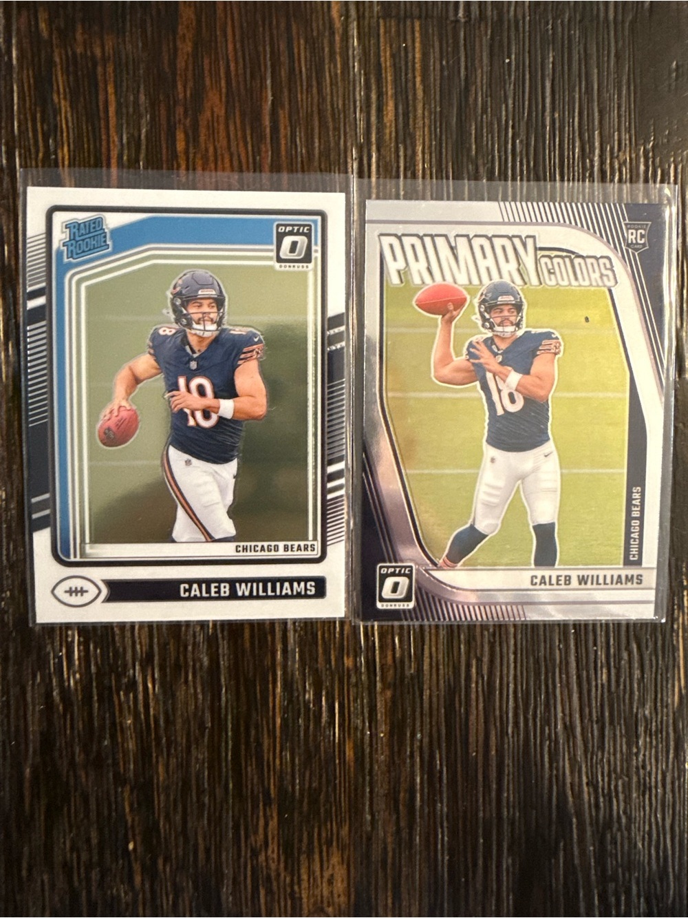 Caleb Williams Rookie cards
